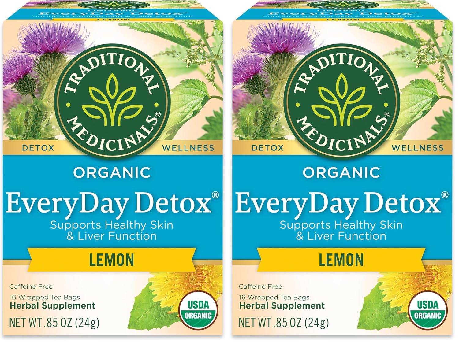 Traditional Medicinals Detox Lemon – изглед 1