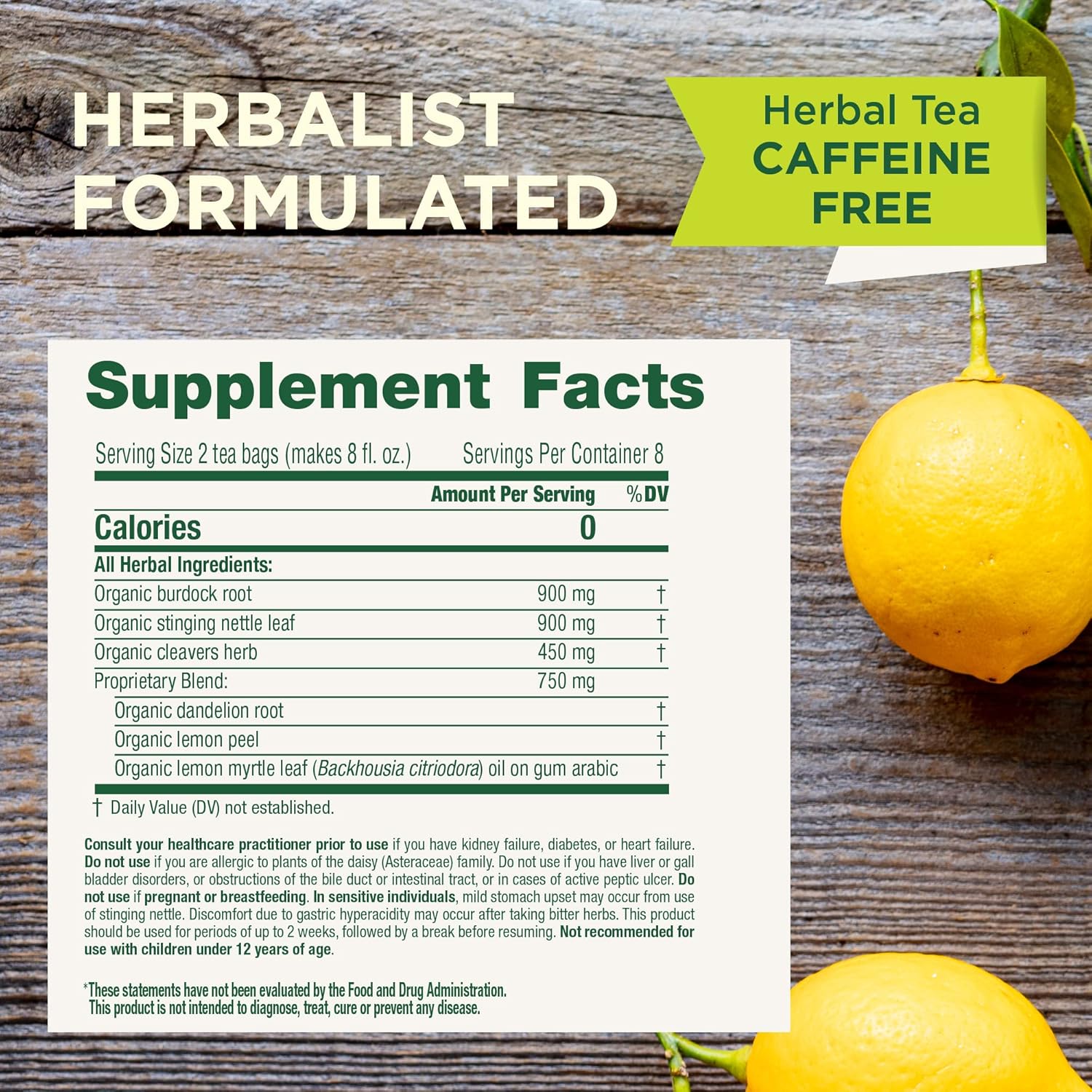 Traditional Medicinals Detox Lemon – изглед 2