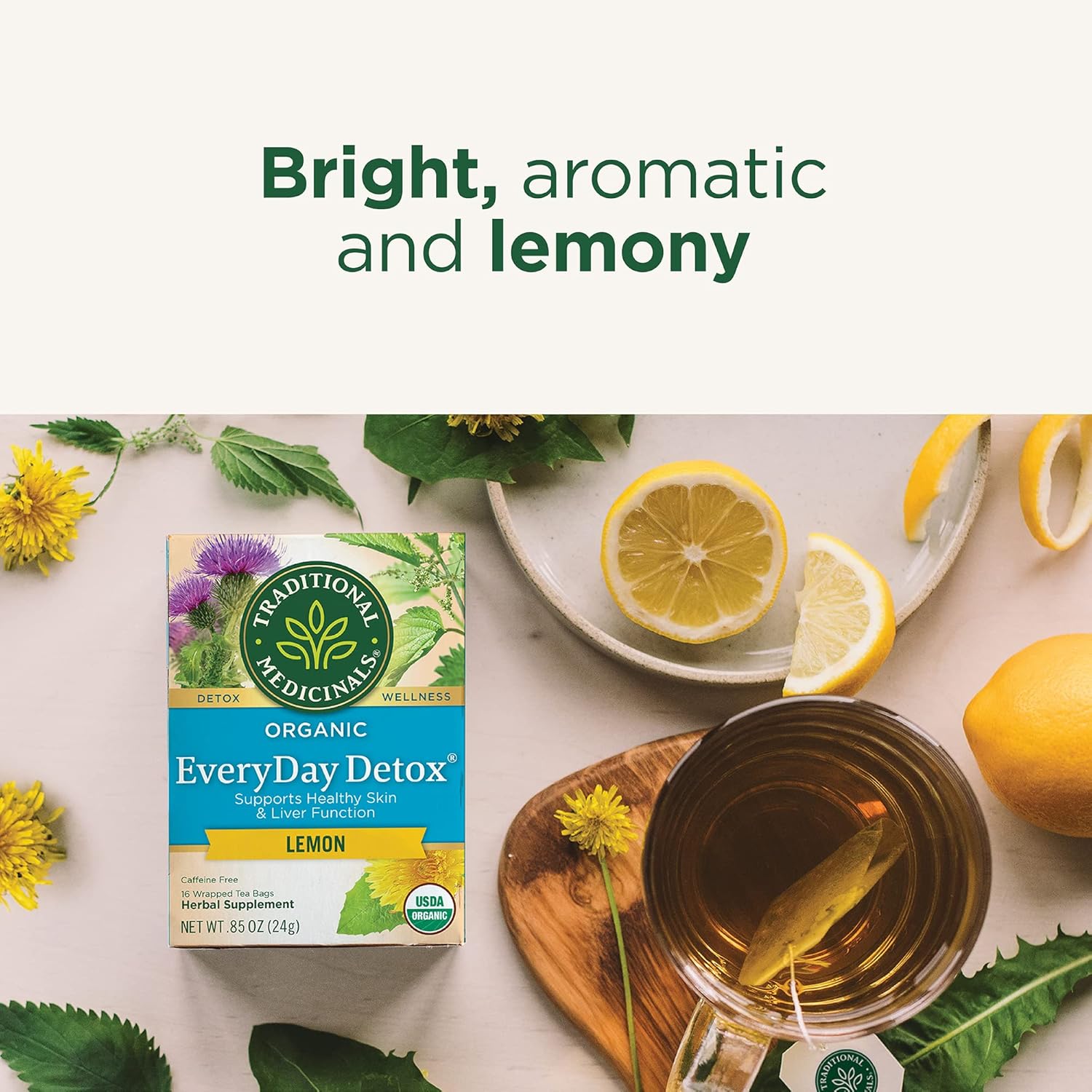 Traditional Medicinals Detox Lemon – изглед 3
